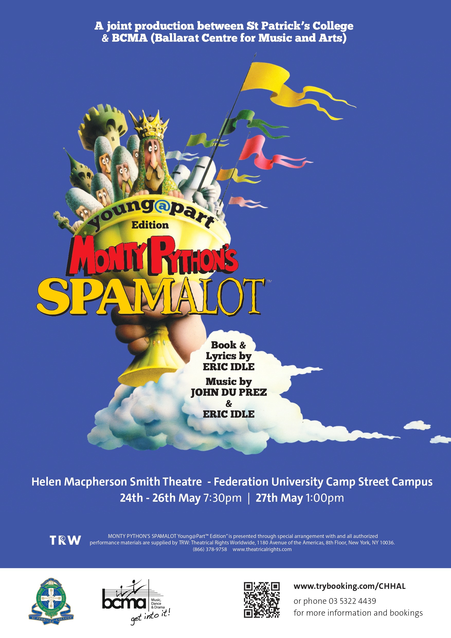 St Patrick's College Presents Monty Python's 'Spamalot' Tickets, Helen