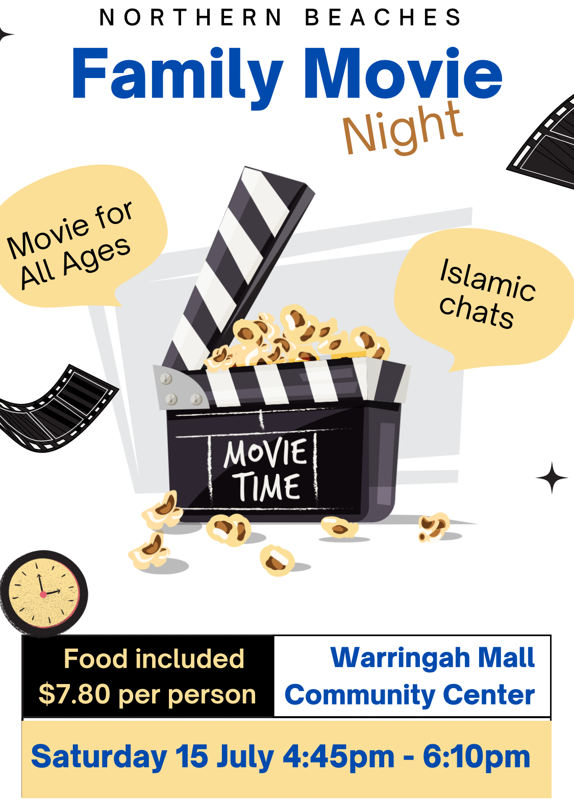 Family Movie Night Tickets, Westfield Warringah mall community centre ...