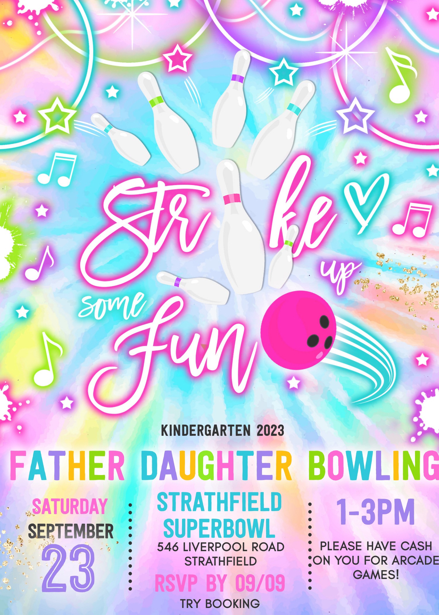 KINDERGARTEN BOWLING EVENT Tickets, STRATHFIELD SUPERBOWL, STRATHFIELD ...