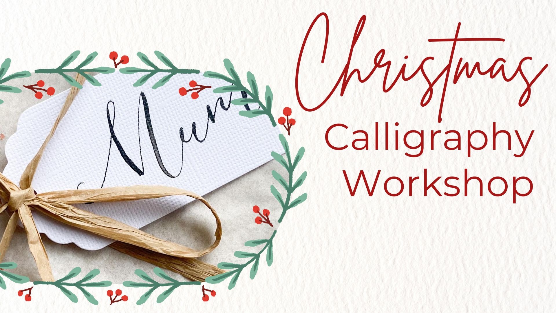 Christmas Calligraphy Workshop 14 And Up Tickets St Peters Library