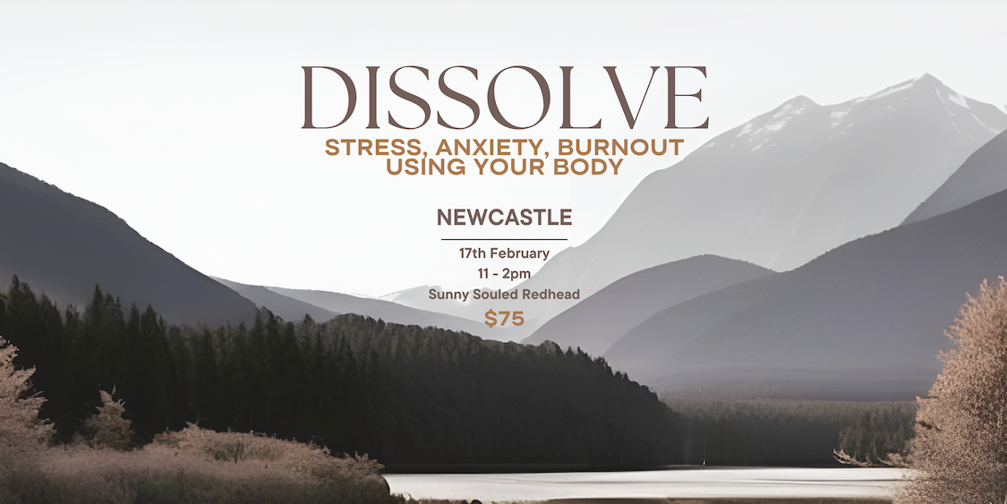 Dissolve: Release Stress, Anxiety & Burnout using Your Body Tickets, Sunny  Souled, Redhead