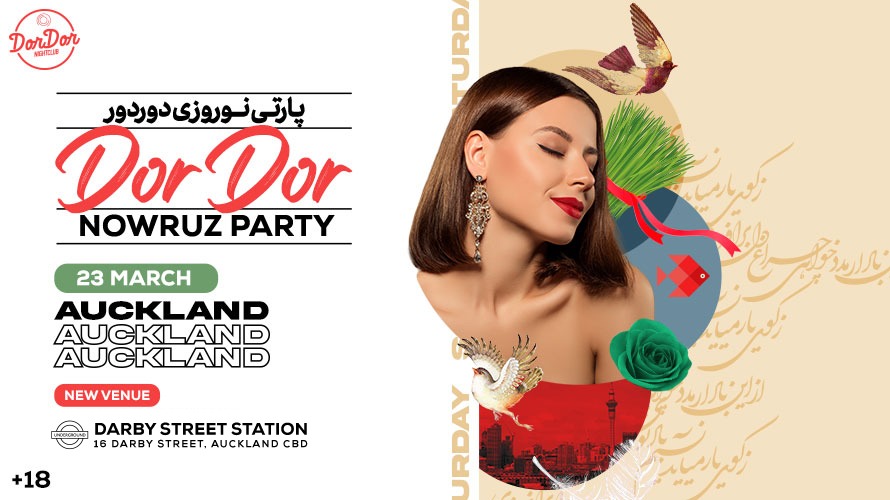 DorDor Persian Nowruz Party in Auckland Tickets, Darby Street