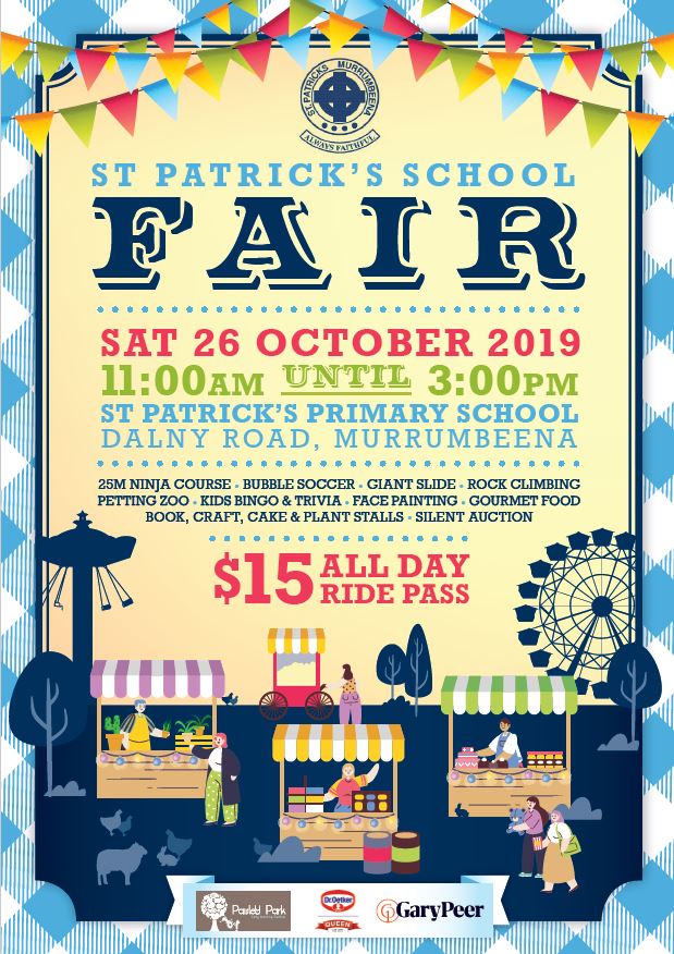 St Patrick's Murrumbeena Fete 2024 Tickets, St Patricks Primary School ...