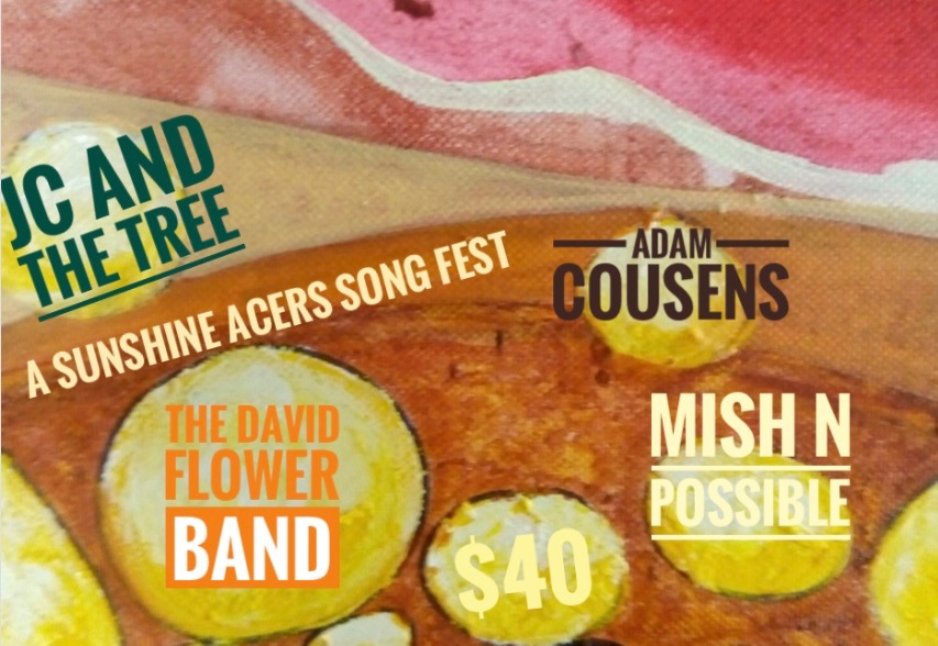 A Sunshine Acres songfest Tickets, Sunshine Acers, Hervey Bay