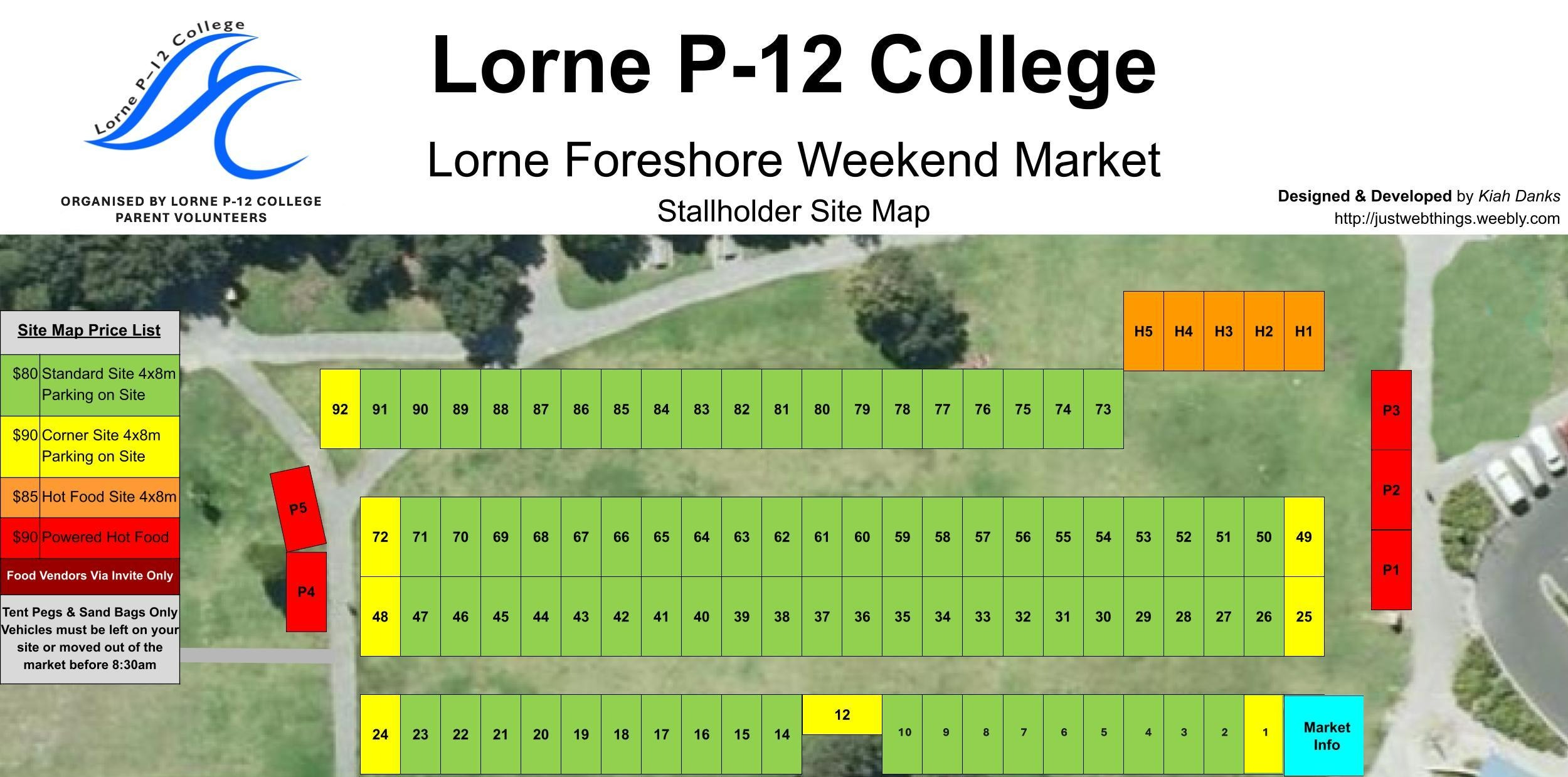 Lorne Markets Online Stallholder Application Tickets Lorne Foreshore