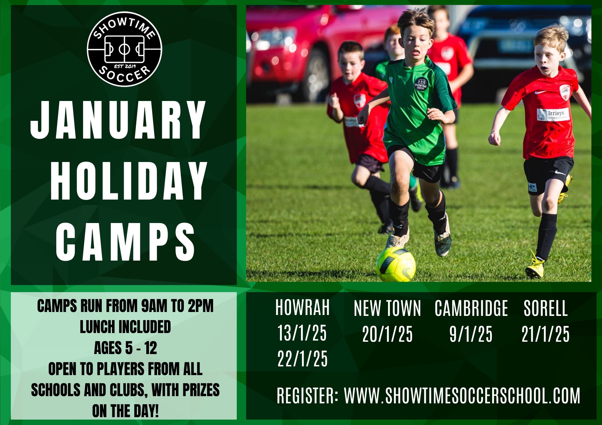 January Holiday Camps 2025 Tickets, Howrah, Sorell, Cambridge new town