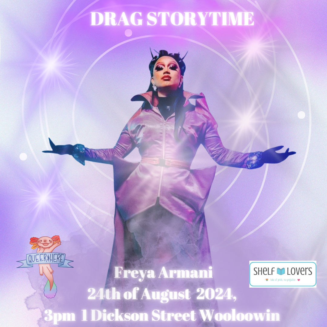 Drag Story Time August Tickets, Shelf Lovers, Wooloowin | TryBooking ...