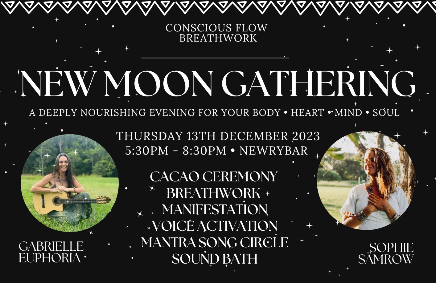 NEW MOON GATHERING Tickets, Munay Healing Sanctuary, Newrybar ...