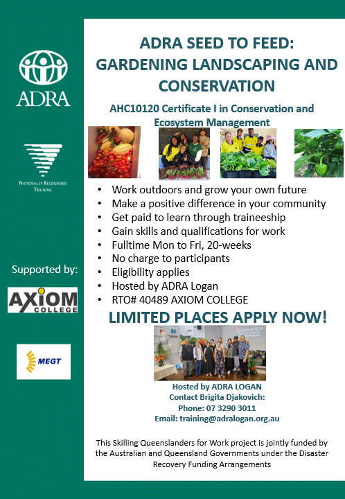 Conservation Traineeship Info Session July 2023 Tickets, ADRA Logan ...