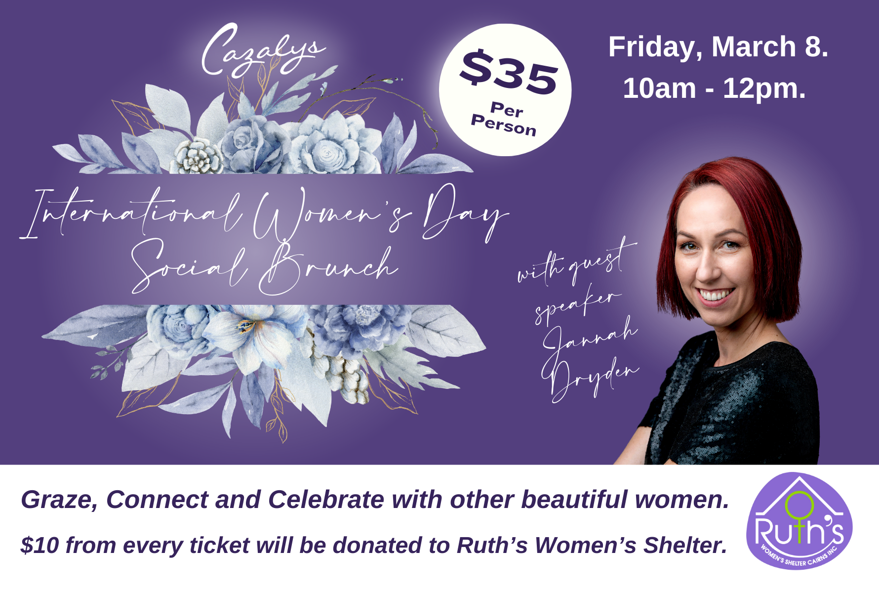 International Women's Day Social Brunch Tickets, Cazalys Cairns ...