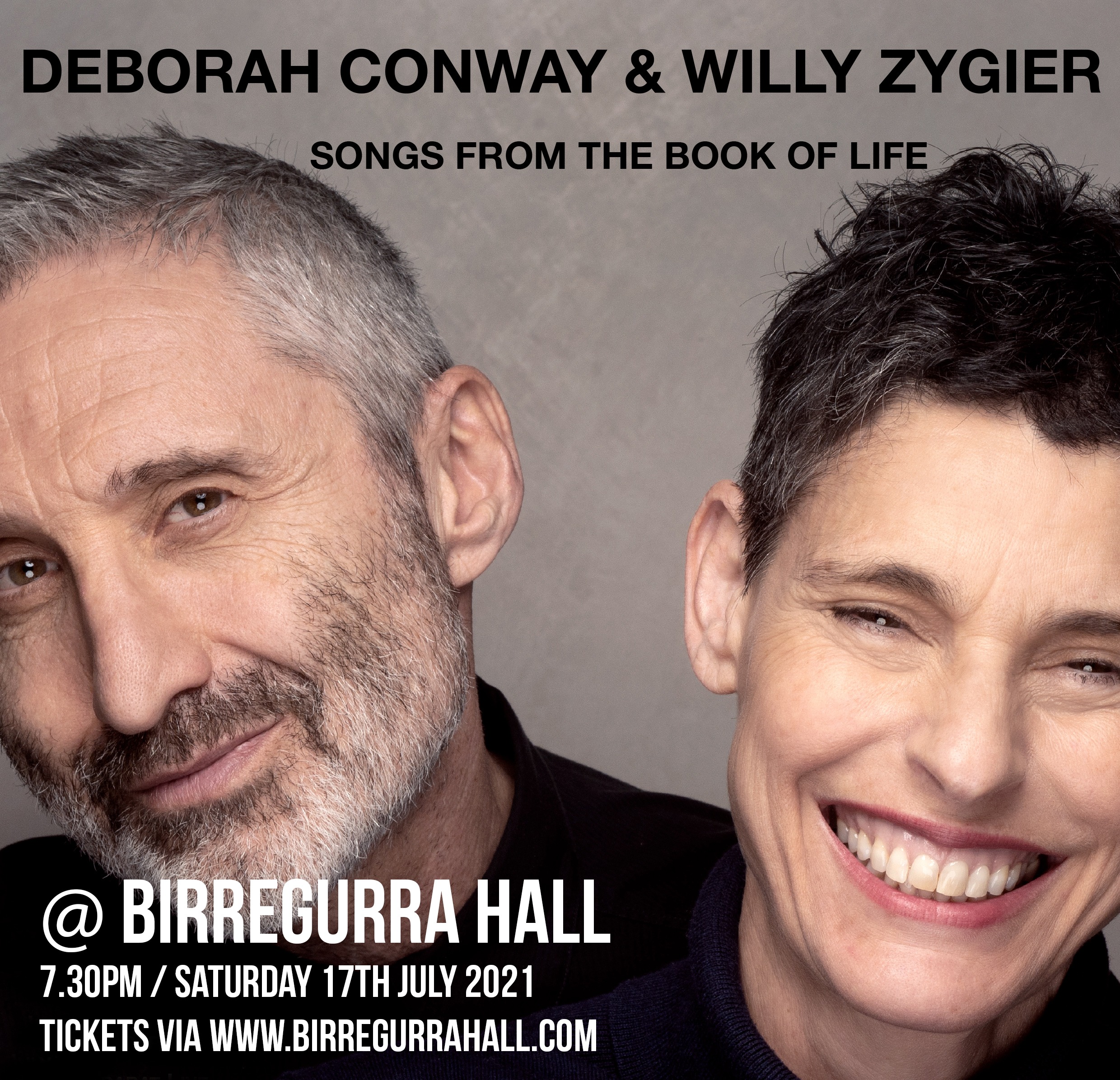 Deborah Conway & Willy Zygier at Birregurra Hall