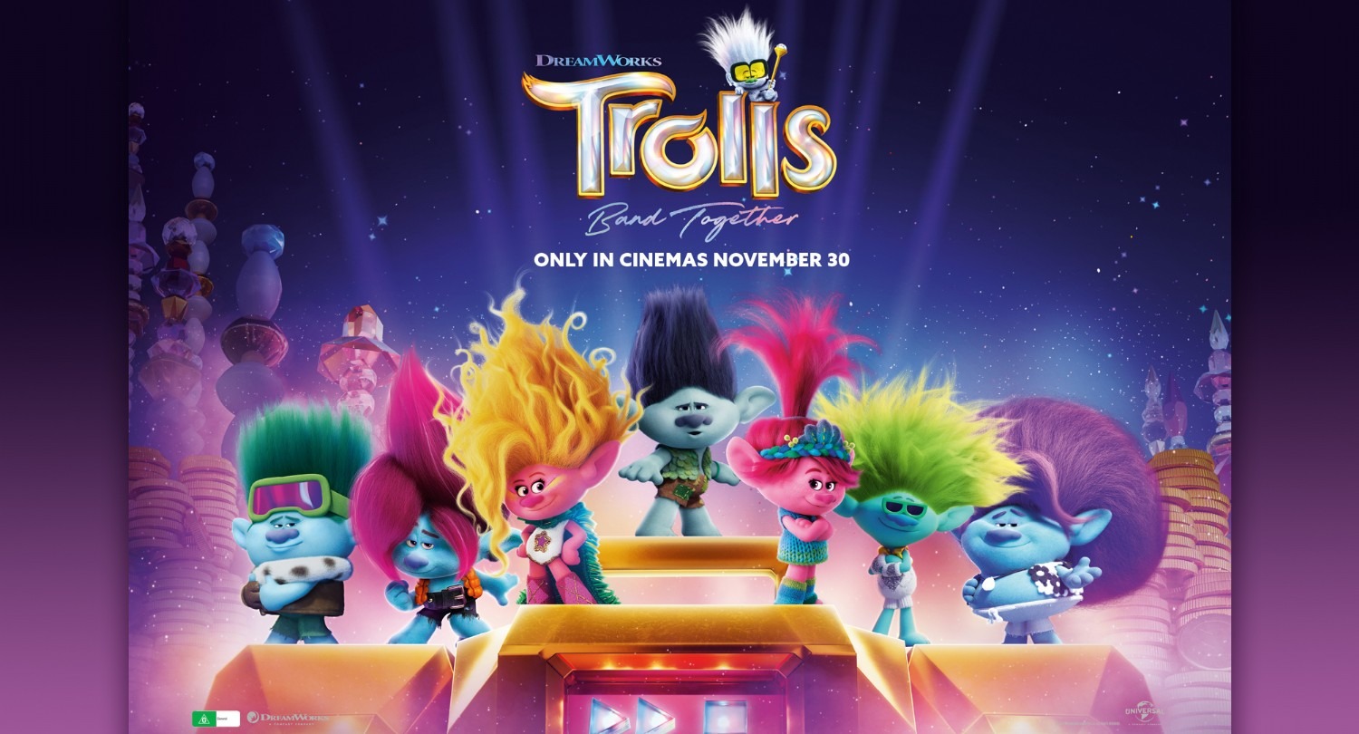 TROLLS BAND TOGETHER PG Tickets, Dromana Drive-In, Dromana | TryBooking ...