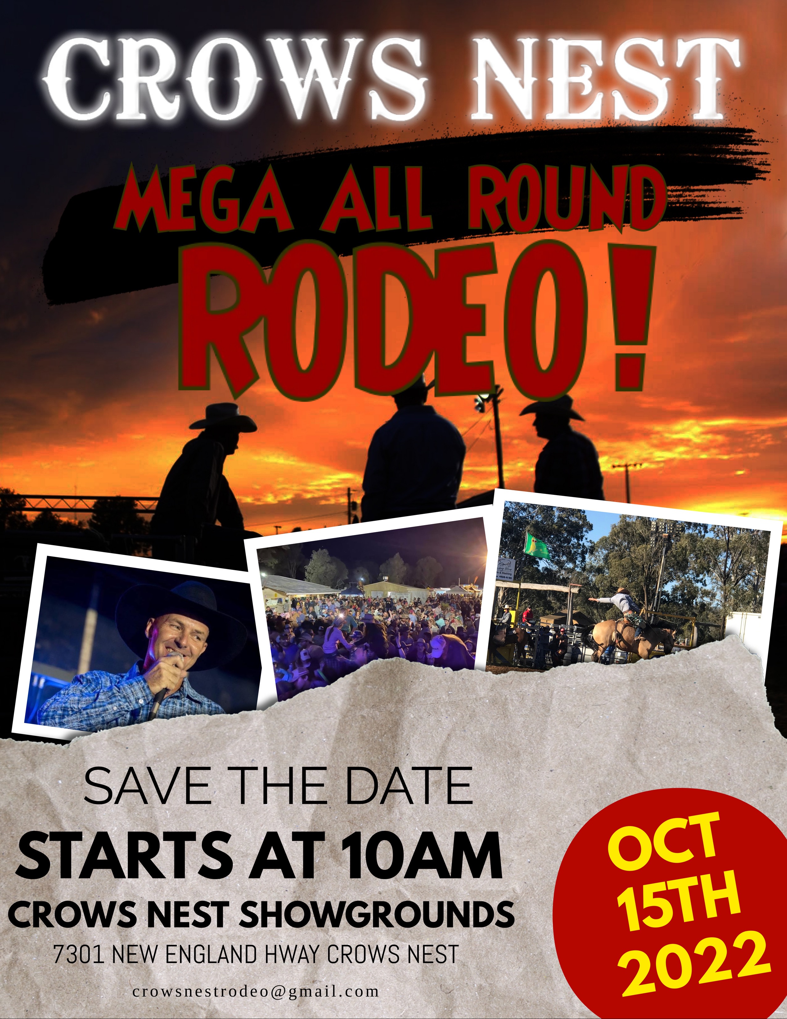 Crows Nest Mega All Round Rodeo Tickets, Crows Nest Show Grounds, Crows