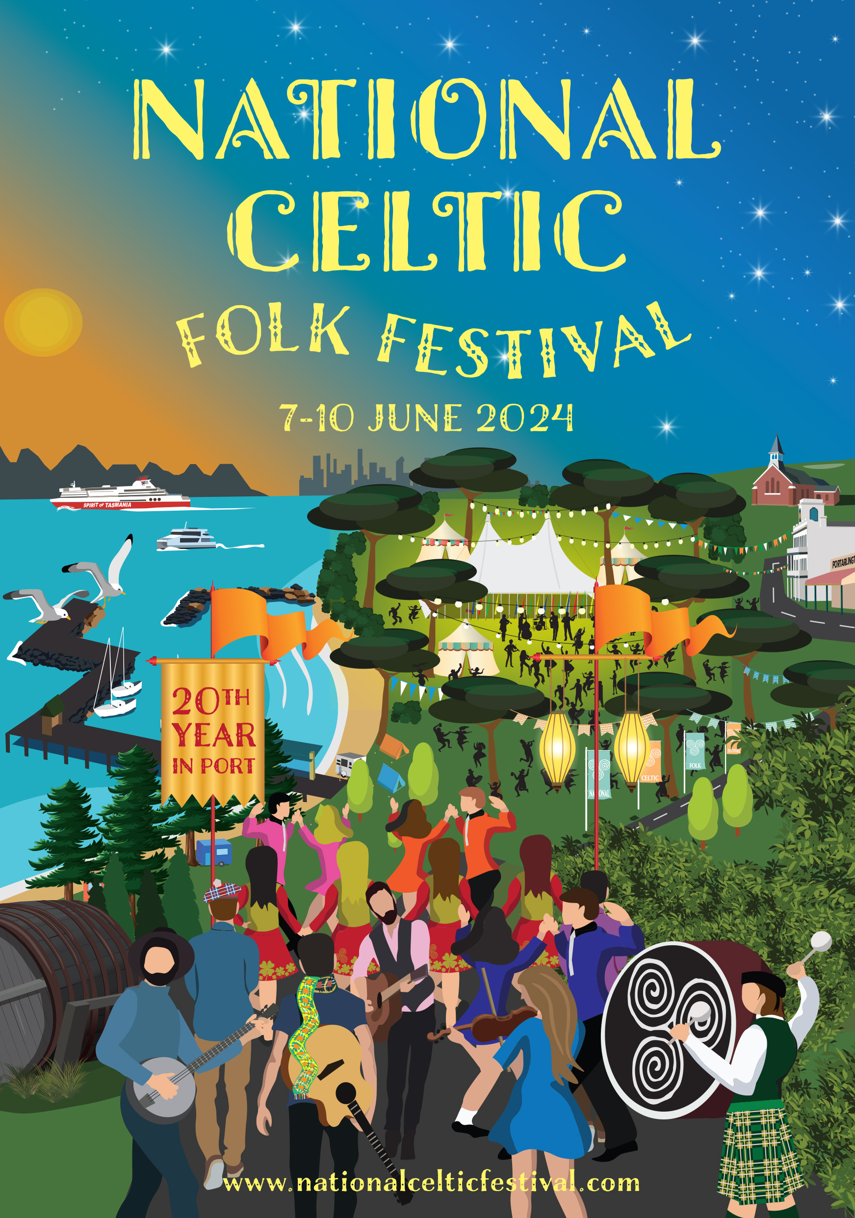 National Celtic Folk Festival 2025 Tickets, Various venues in