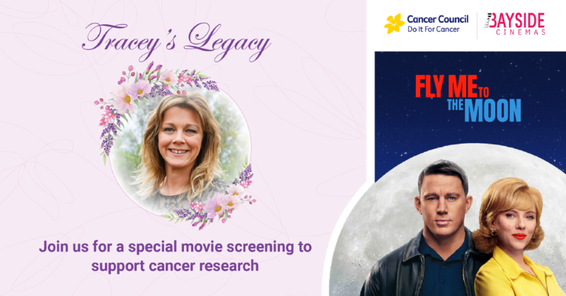 Fly Me to The Moon - Tracey's Legacy Movie Fundraiser Tickets, Bayside ...