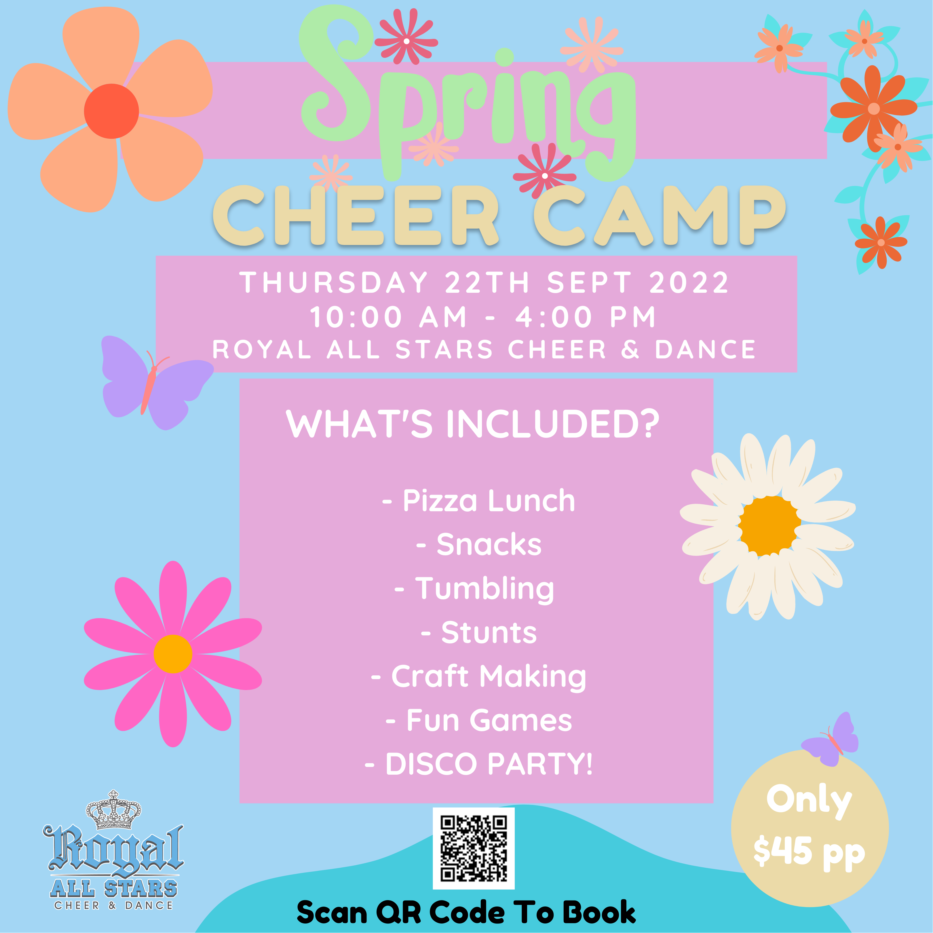 Spring Cheer Camp Tickets, Royal All Stars Cheer & Dance, Narre Warren 