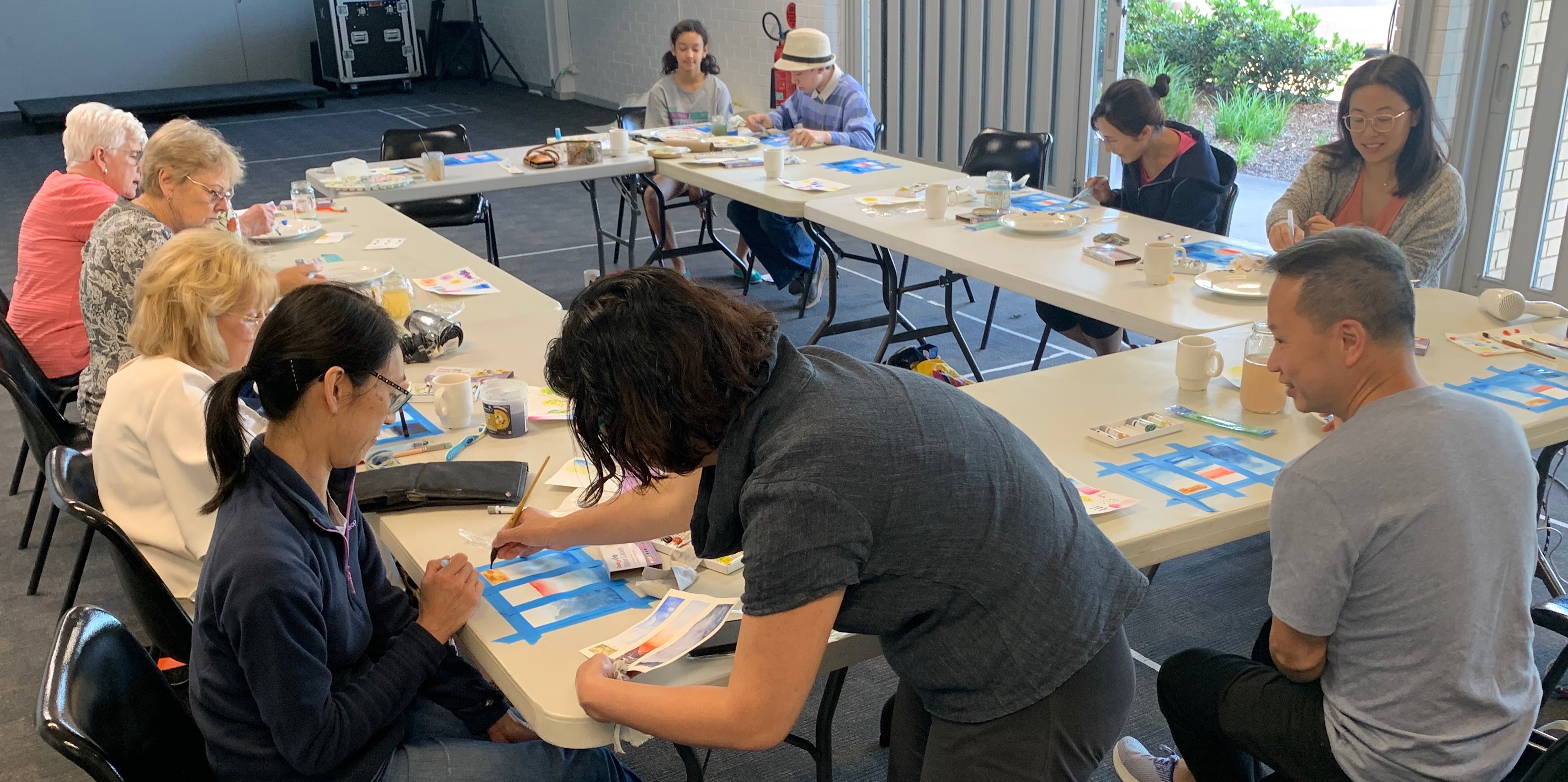 Creative Connections Christmas Watercolour Workshop Tickets Anglican Deaconess Ministries