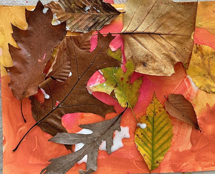 Make an Arty Leaf Collage Tickets, Sir John Gorton Library, Kerang ...