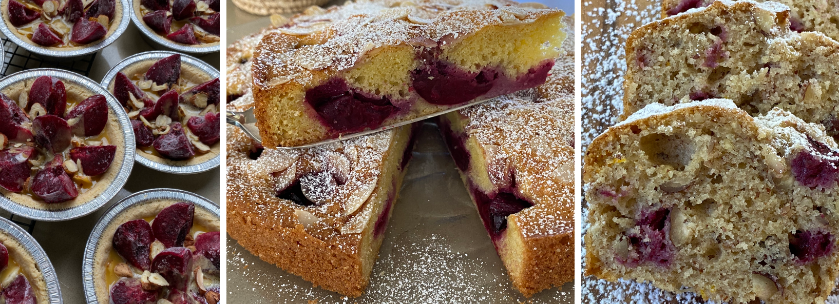 Sunken Plum Cake Recipe