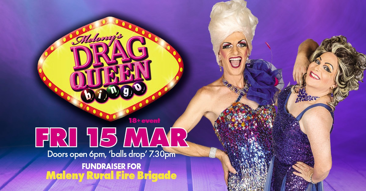 Melony s Drag Queen Bingo The Maleny Hotel FRI 15 Mar 2024