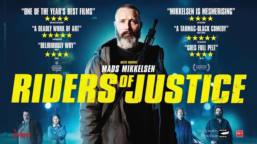 Unseen Cinema Riders Of Justice Ma Denmark 116 Min Tickets c Cinemas Earlville Earlville Trybooking Australia