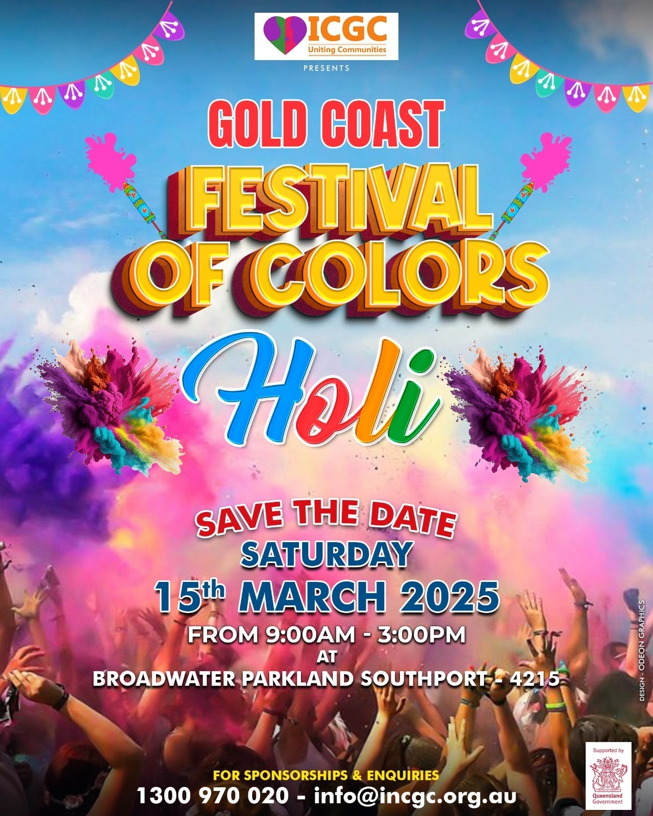 Gold Coast Colour Festival HOLI 2025 Tickets, Broadwater Parkland