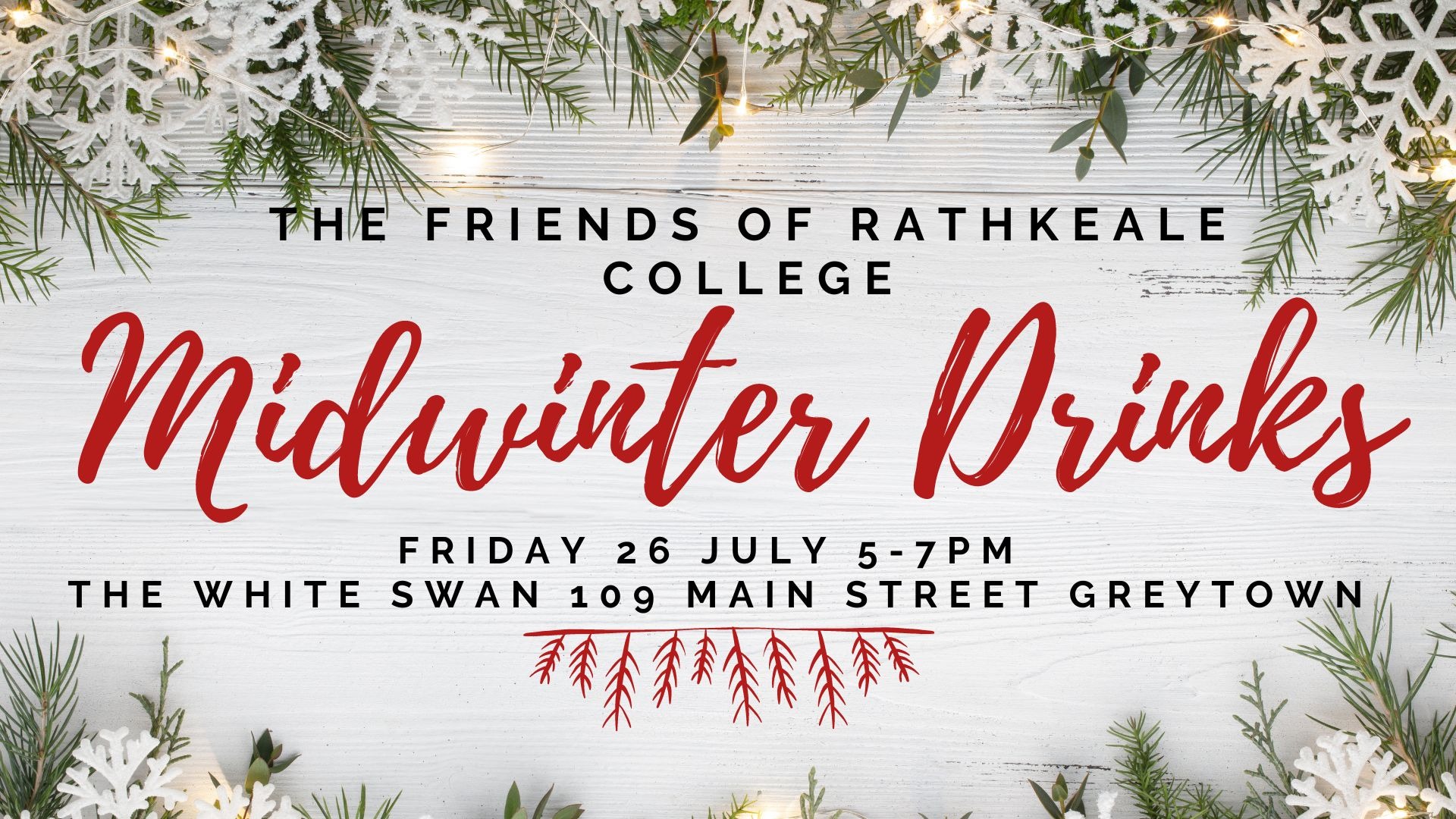 Friends of Rathkeale College Midwinter Drinks 2024 Tickets, The White