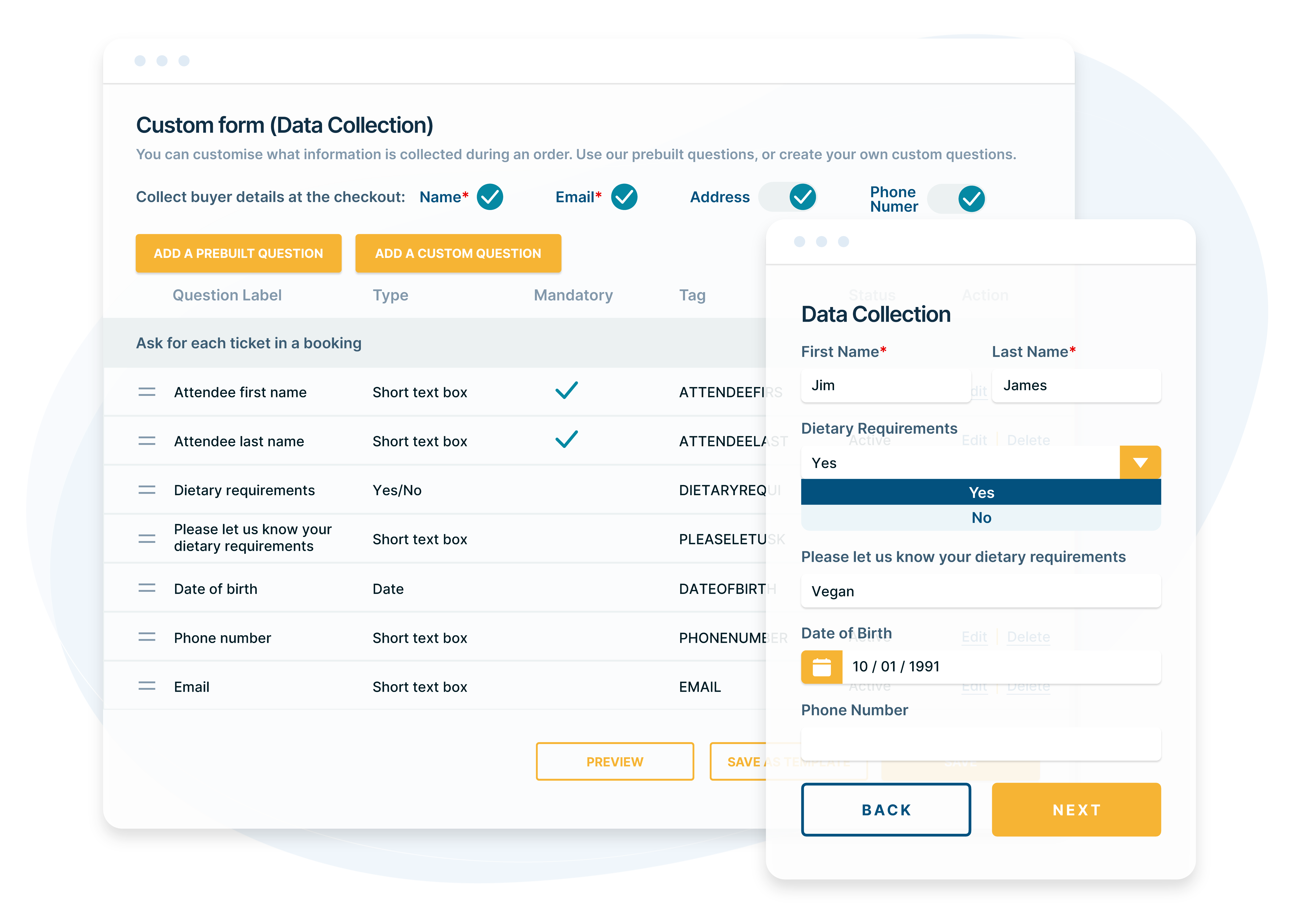 Collect Your Customer Information With Custom Forms