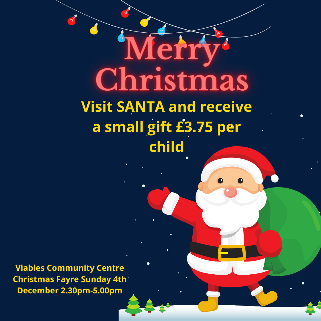 Visit Father Christmas Tickets, Viables Community Association