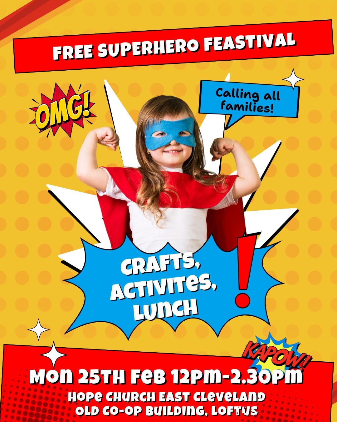 Superhero Family Feastival Tickets, Hope Church East Cleveland, Loftus 