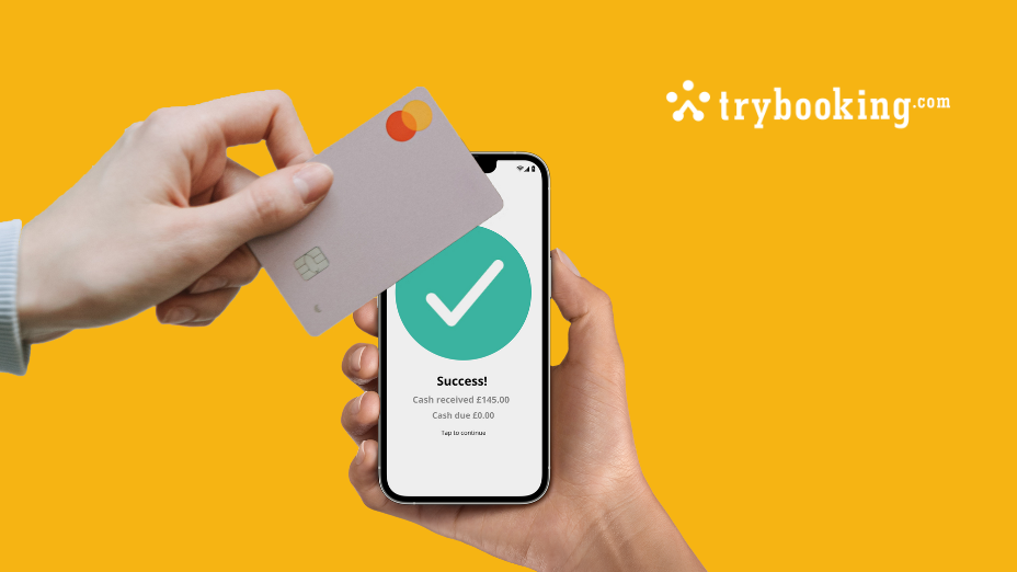 Introducing: TryBooking Box Office App Tap To Pay on Phone